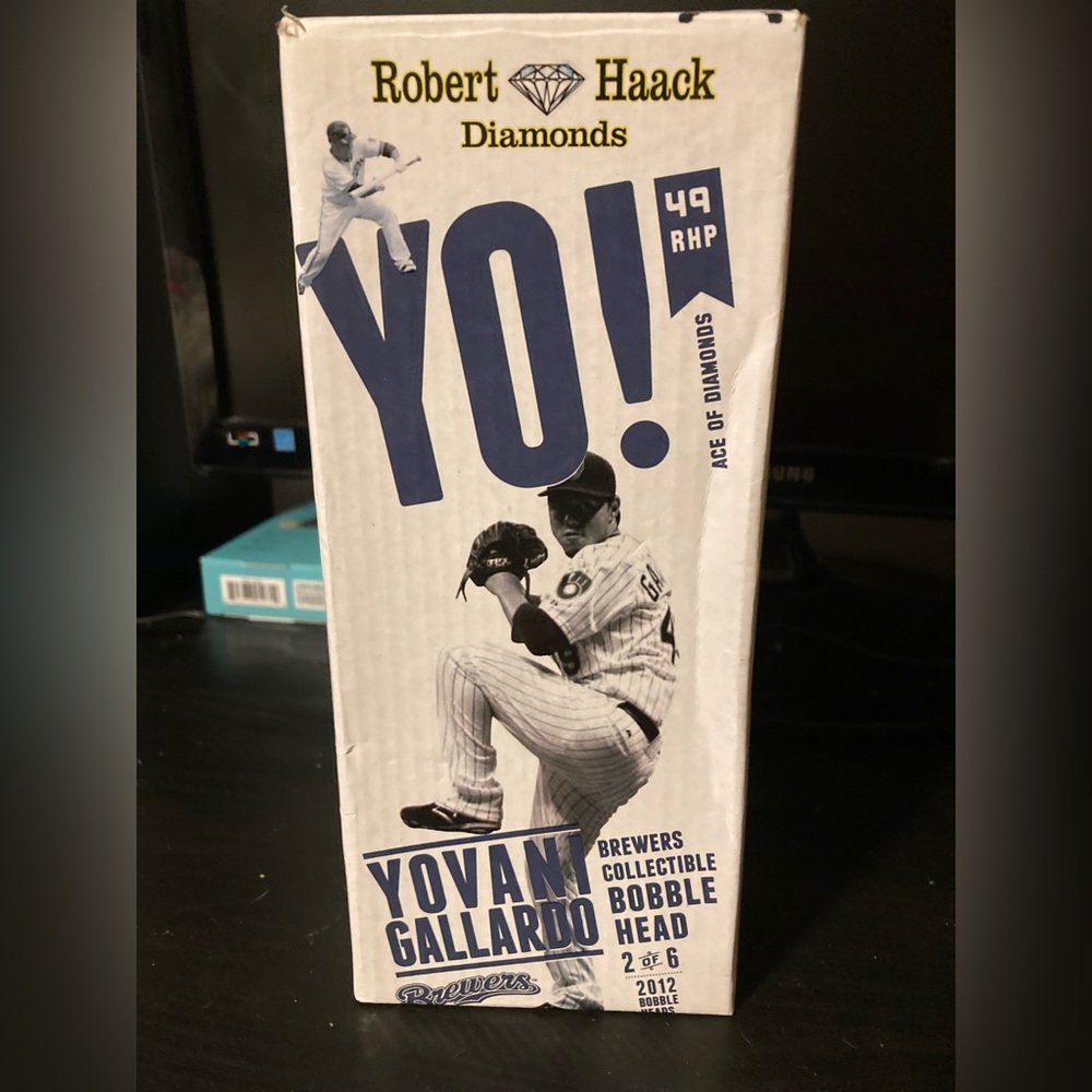 Yovani Gallardo bobblehead